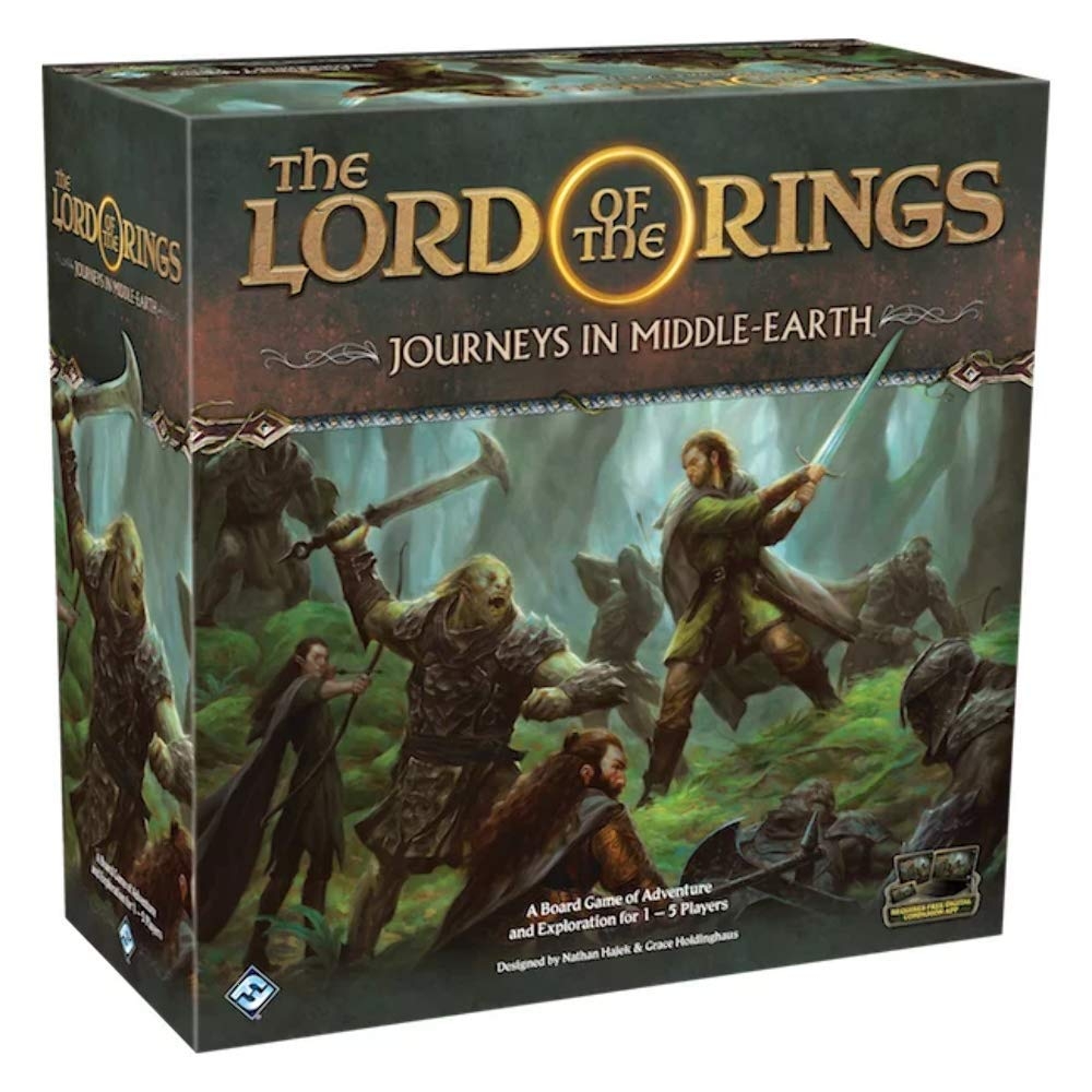 Amazon The Lord Of The Rings Strategy Board Game Cooperative Adventure For 1 5 Players Ages 14 60 Minute Playtime By Fantasy Flight Games Toys Games