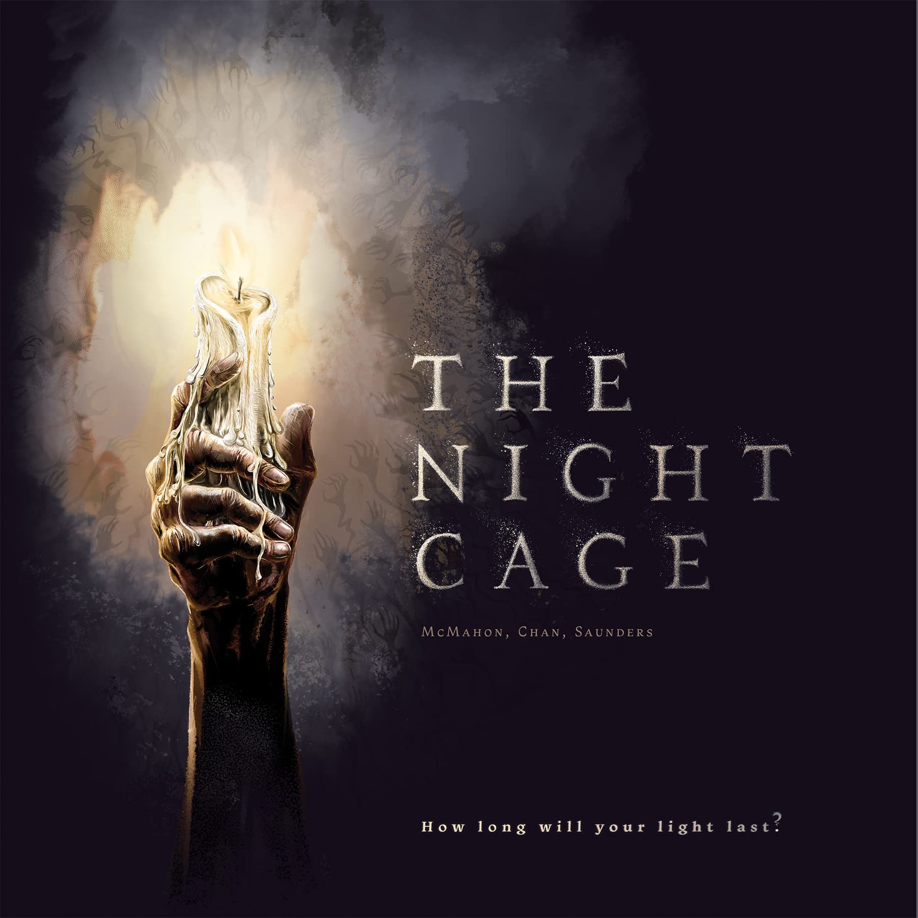 Amazon The Night Cage By Smirk And Dagger A Spooky Cooperative Strategy Game 1 5 Players Lost In A Dark Maze With Only A Candle Fun Horror Themed Tile Laying And Perfect For