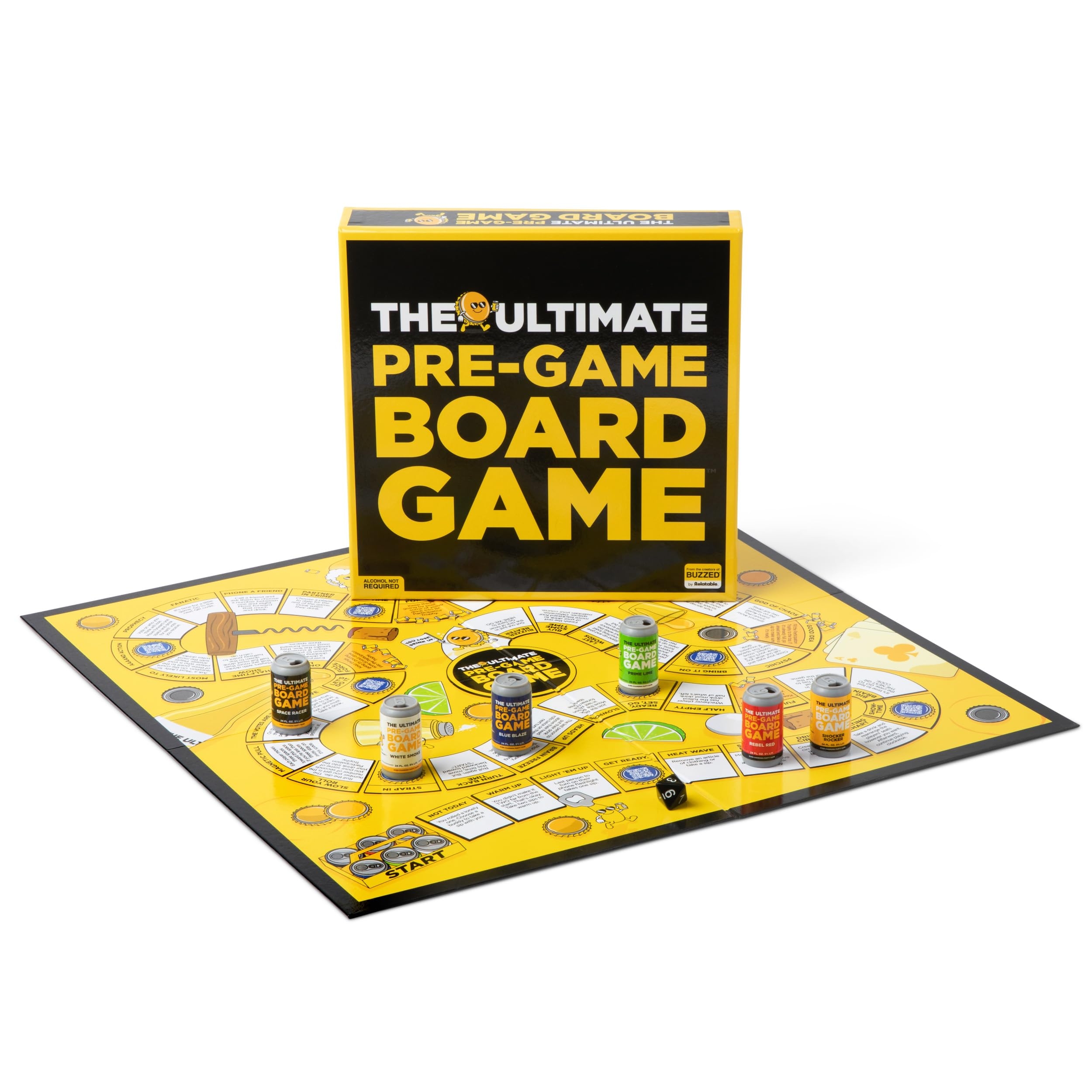 Amazon The Ultimate Pre Game Drinking Board Game By Buzzed Adult Fun Party Feels Perfect For Kicking Off A Bachelor Party With Drinks Challenges And Epic Drinking Games Toys Games