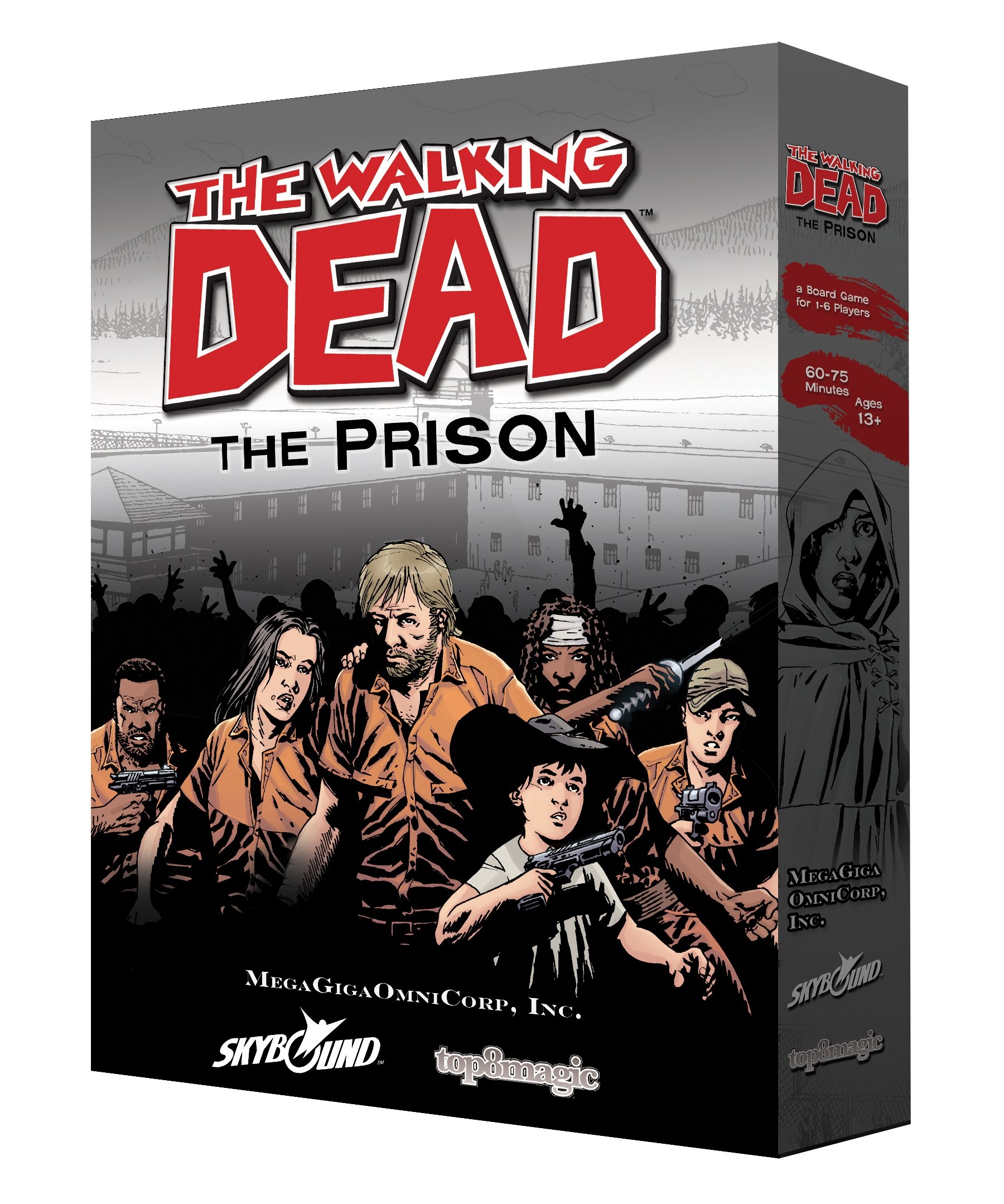 Amazon The Walking Dead The Prison Board Game Toys Games
