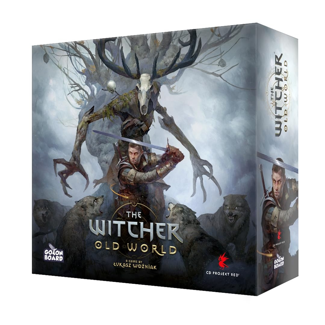 Amazon The Witcher Old World Board Game Competitive Adventure In The Monster Infested Witcher Universe Strategy Game For Adults Ages 14 1 5 Players 90 150 Minute Playtime Made By Go On Board 