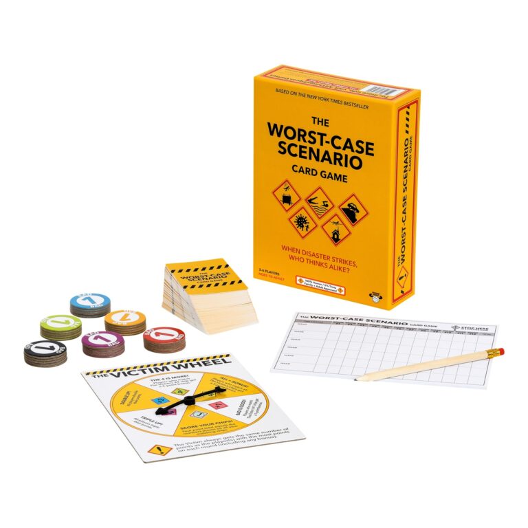 Amazon The Worst CASE Scenario Card Game All New Family Party Game 0 Trivia 100 Humorous Fun