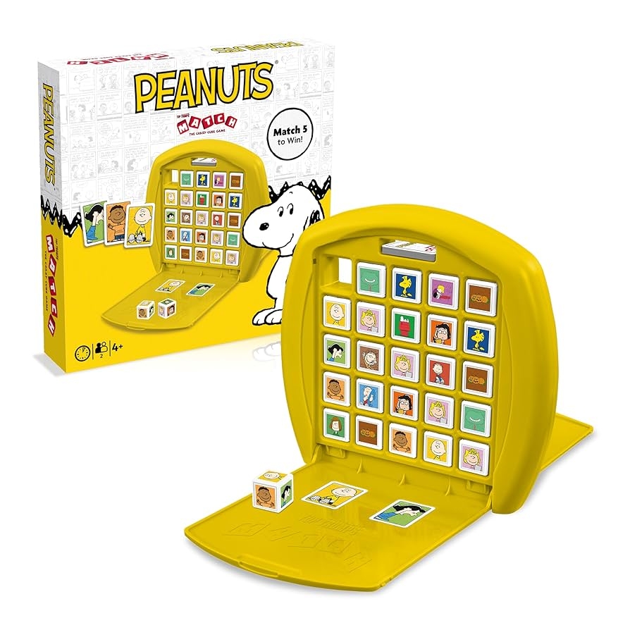 Amazon Top Trumps Match Game Peanuts Family Board Games For Kids And Adults Matching Game And Memory Game Fun Two Player Kids Games Memories And Learning Board Games