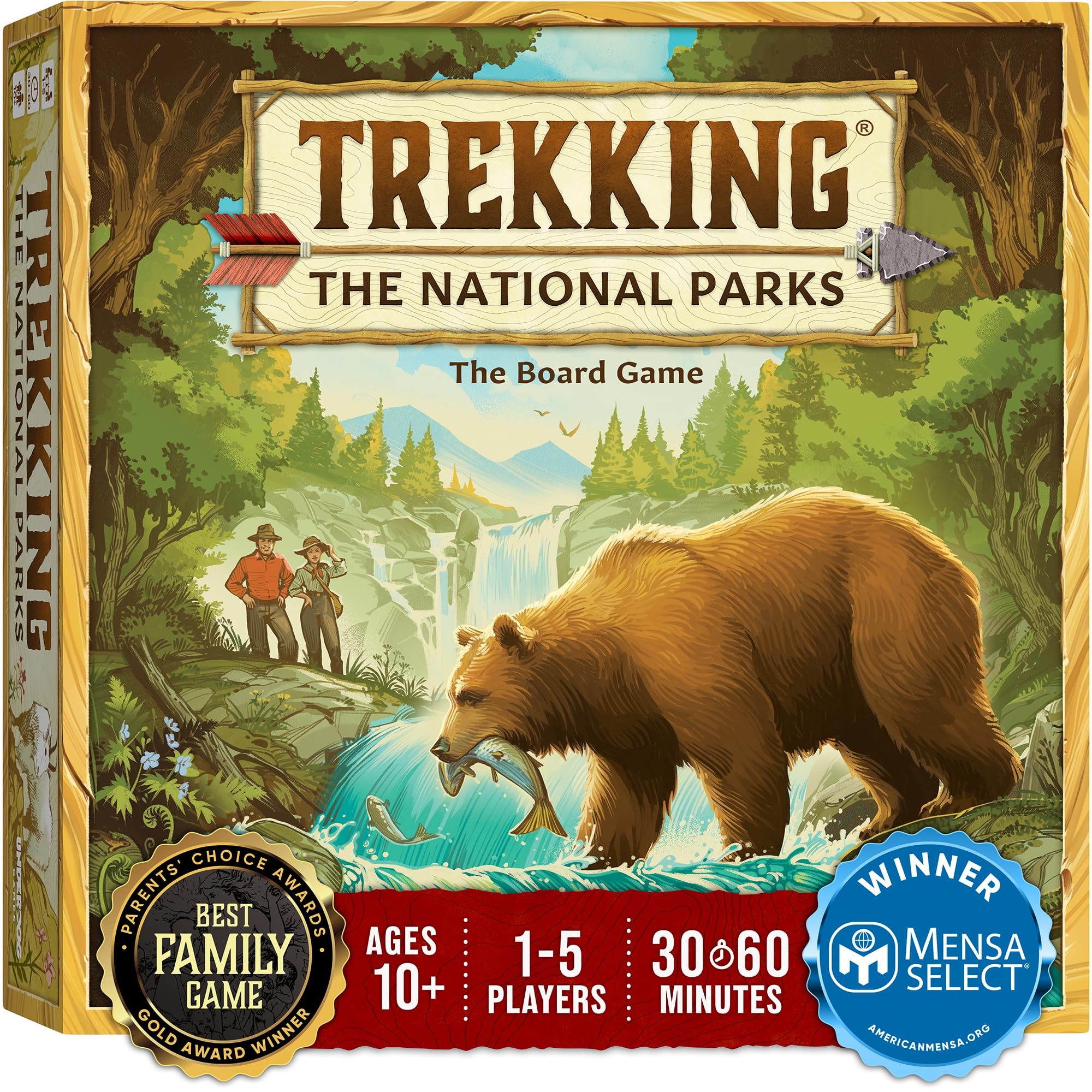 Amazon Trekking The National Parks 3rd Edition The Award Winning Family Board Game Great For Kids Ages 10 And Up Easy To Learn Designed For National Park Lovers By