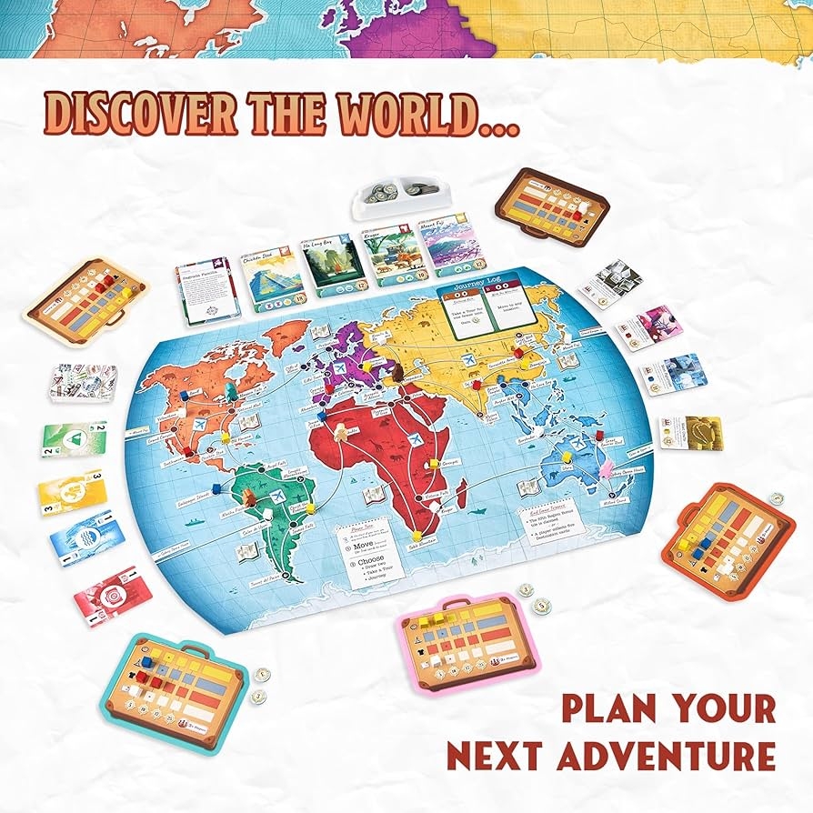 Amazon Trekking The World 1st Edition Now Replaced By 2nd Edition Toys Games