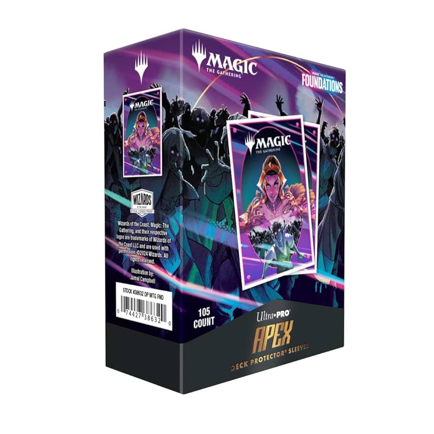 Amazon Ultra PRO Foundations Liliana 105ct APEX Deck Protector Sleeves For Magic The Gathering Card Sleeves Top Loaders For Cards Friendly Trading Card Game Accessories Durable Deck Sleeves 