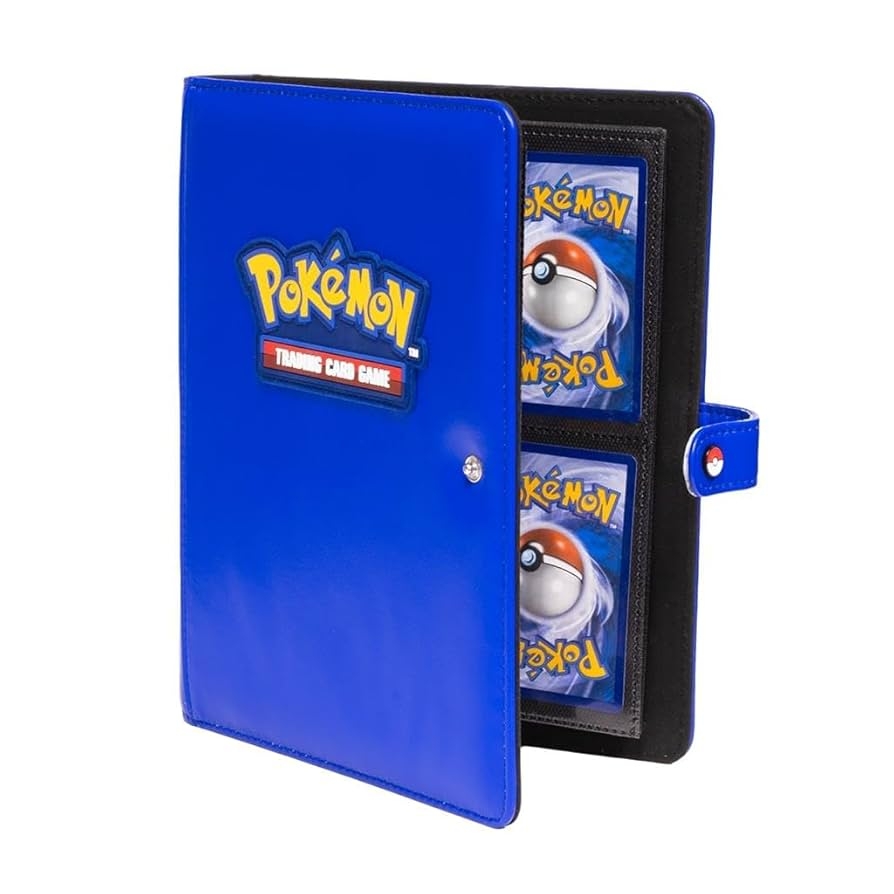 Amazon Ultra Pro Premium Pok mon 4 Pocket Snap Binder Sleek Premium Secure Protective Card Holder Display Binder For Pok mon Collectors Stylish Storage Solution Toys Games