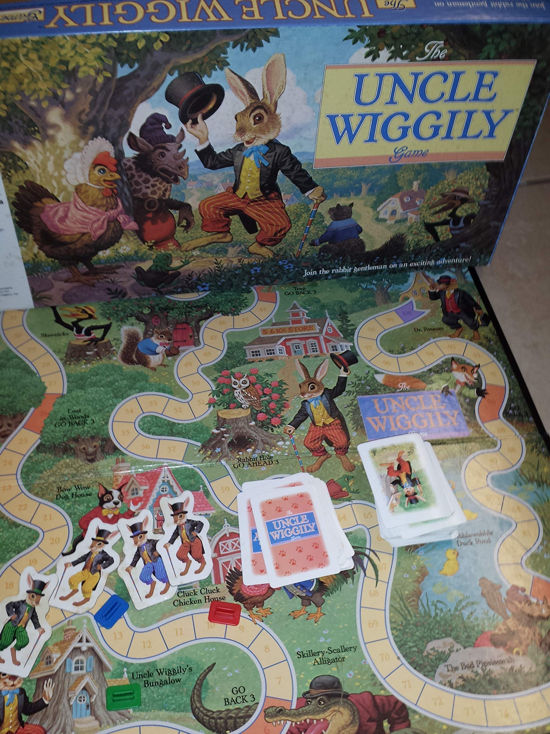 Amazon Uncle Wiggily Game Edition 1988 By Milton Bradley Toys Games