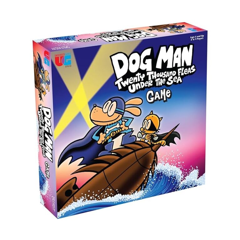 Amazon University Games Dog Man Twenty Thousand Fleas Under The Sea Game Based On The Book By Dav Pilkey Dav Pilkey Toys Games