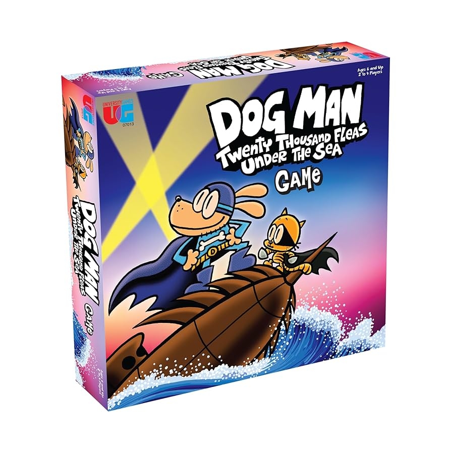 Amazon University Games Dog Man Twenty Thousand Fleas Under The Sea Game Based On The Book By Dav Pilkey Dav Pilkey Toys Games