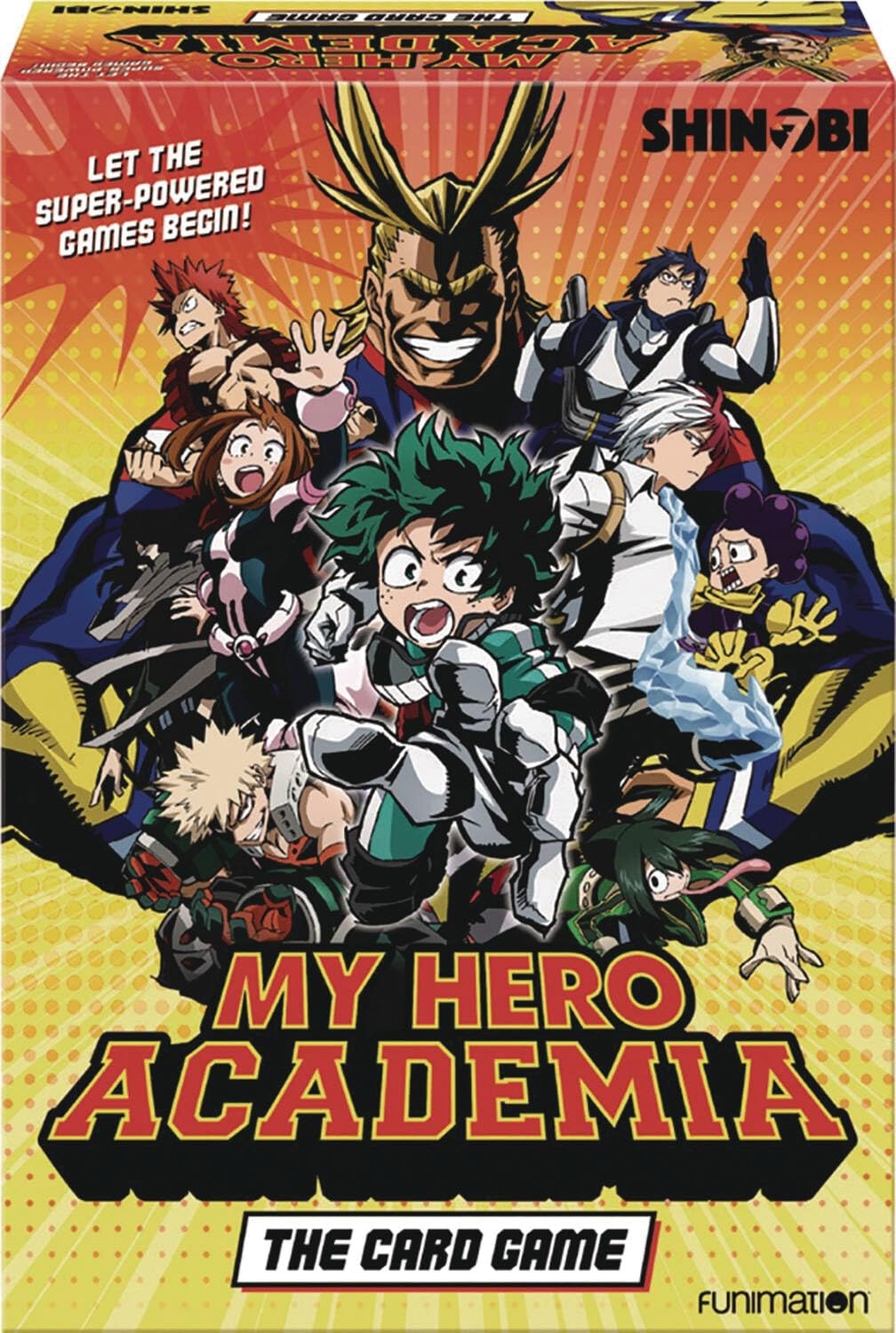 Amazon UNKNO Shinobi 7 My Hero Academia The Card Game Multicolor Shinobi 7 Toys Games