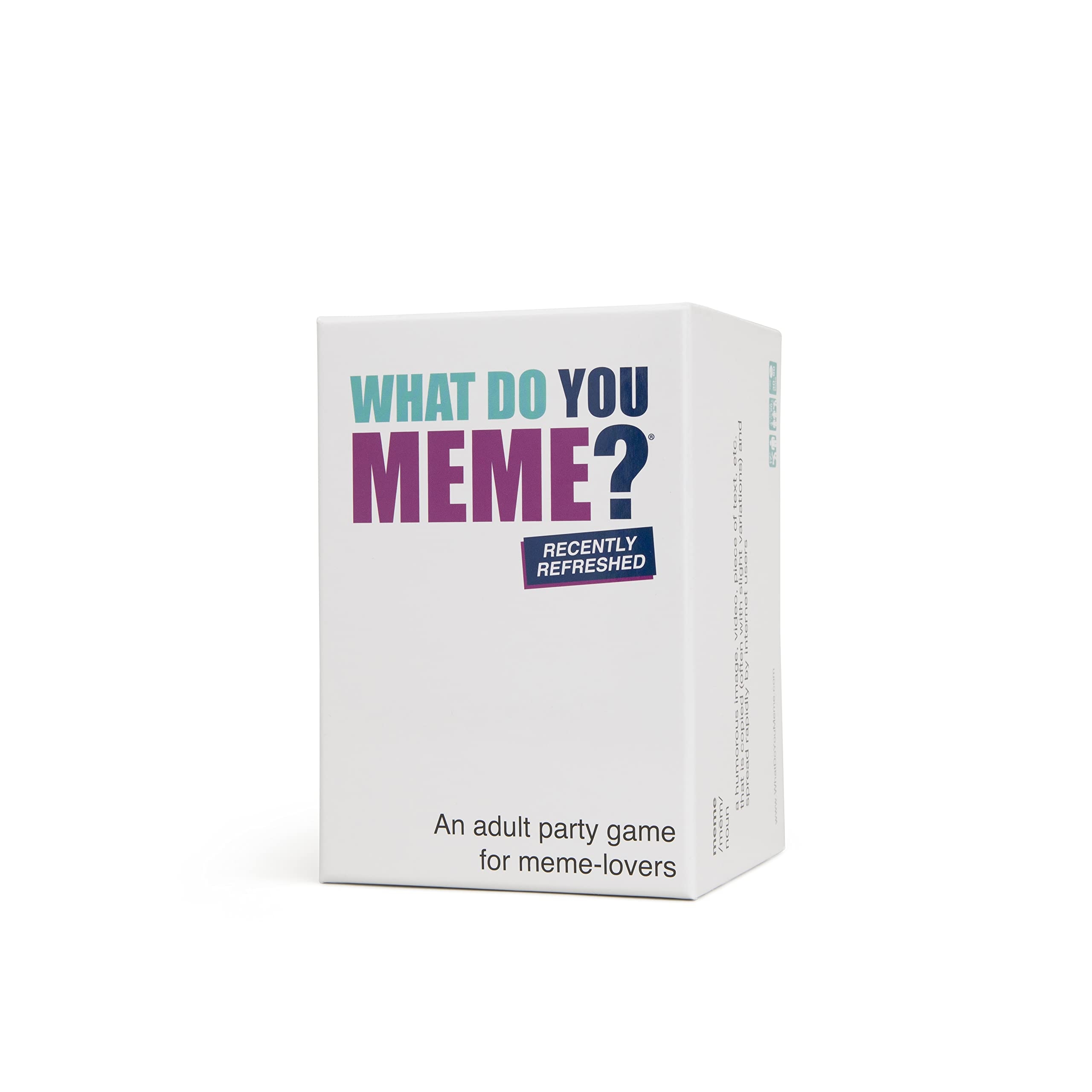 Amazon WHAT DO YOU MEME Core Game Original Version The Hilarious Adult Party Game For Meme Lovers Toys Games