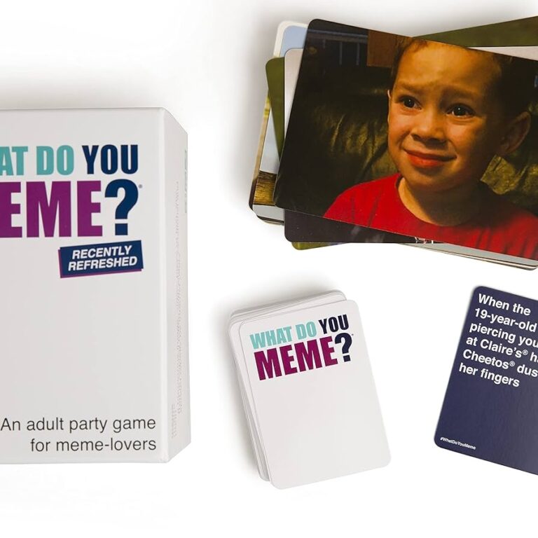 Amazon WHAT DO YOU MEME Core Game Original Version The Hilarious Adult Party Game For Meme Lovers Toys Games