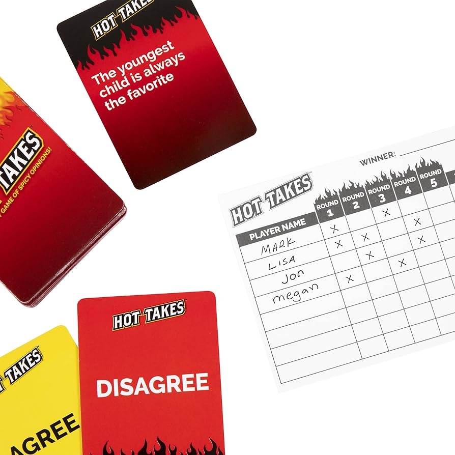 Amazon WHAT DO YOU MEME Hot Takes The Party Game Of Spicy Opinions Adult Party Games Fun Gifts For Adults Toys Games