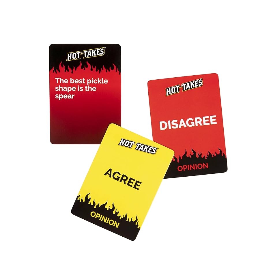Amazon WHAT DO YOU MEME Hot Takes The Party Game Of Spicy Opinions Adult Party Games Fun Gifts For Adults Toys Games