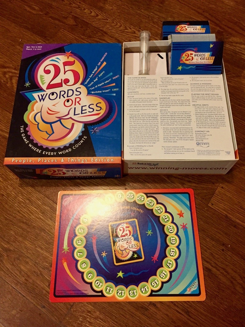25 words or less board game