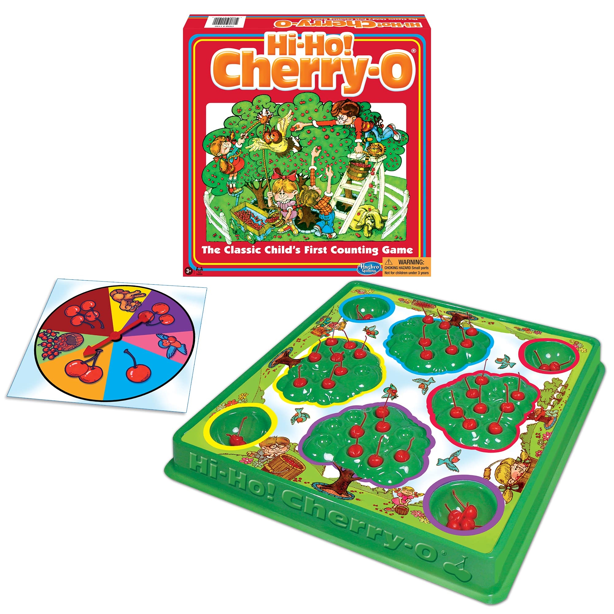 Amazon Winning Moves HI Ho Cherry O Games USA The Classic Child s First Counting Game For 2 To 4 Players Ages 3 Toys Games