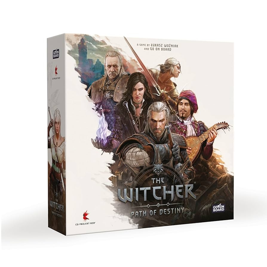 Amazon Witcher Path Of Destiny Board Game Deluxe Edition With Minis Toys Games