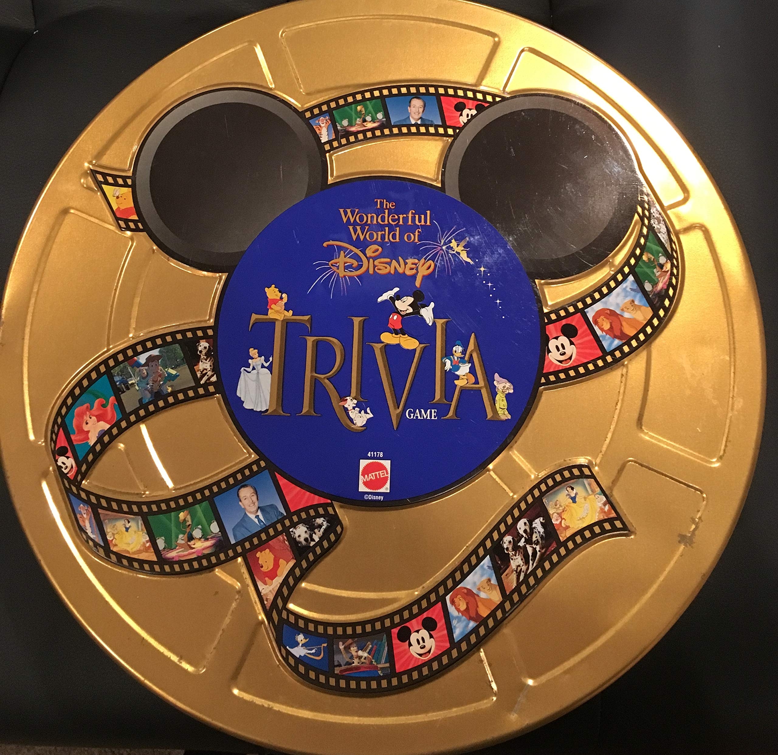 Amazon Wonderful World Of Disney Trivia Game In Collectible Tin Toys Games