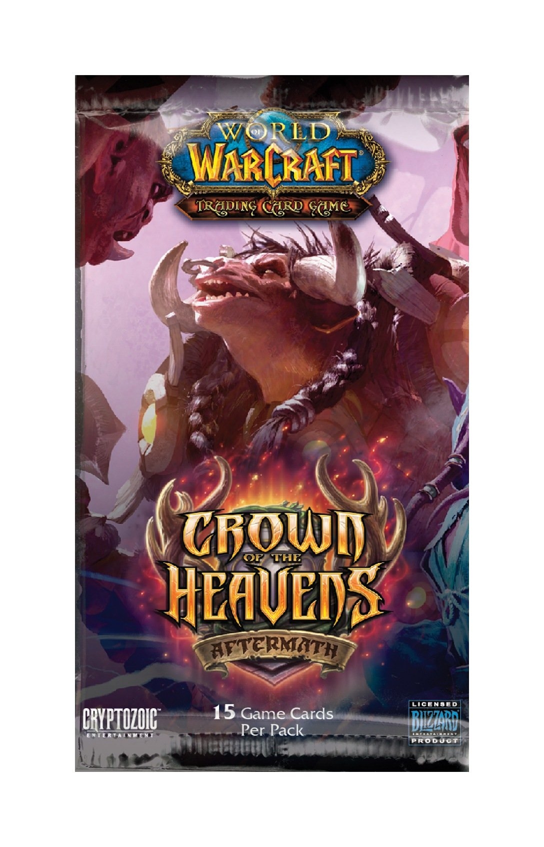 Amazon World Of Warcraft TCG WoW Trading Card Game Aftermath Crown Of The Heavens Booster Pack Toys Games