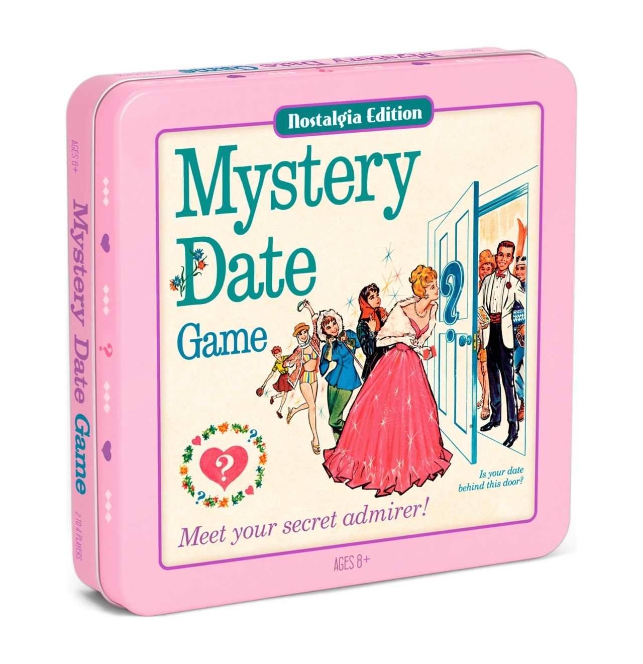 Amazon WS Game Company Mystery Date Nostalgia Edition Board Game In Collectible Tin Toys Games