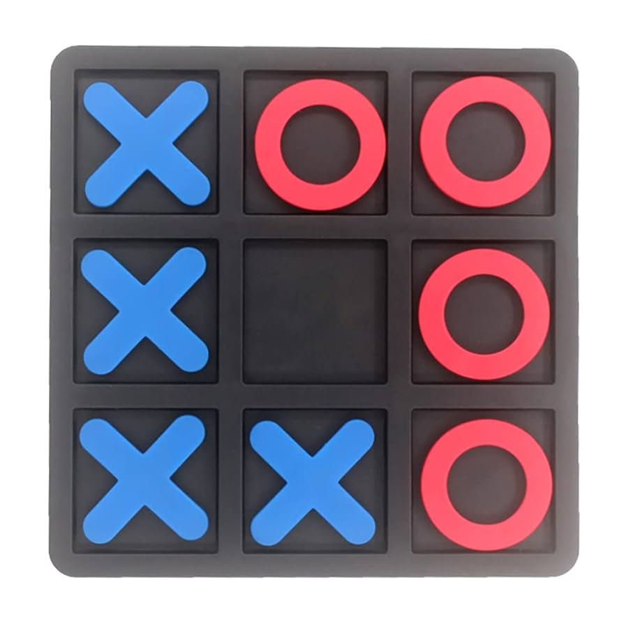 Amazon Zeyce Tic Tac Toe Board Game Tic Tac Toe Family Game Classic Board Game Classical Family Board Game Children s Tic Tac Toe Game Plastic Tic Tac Toe Game Board Size 15 X 15