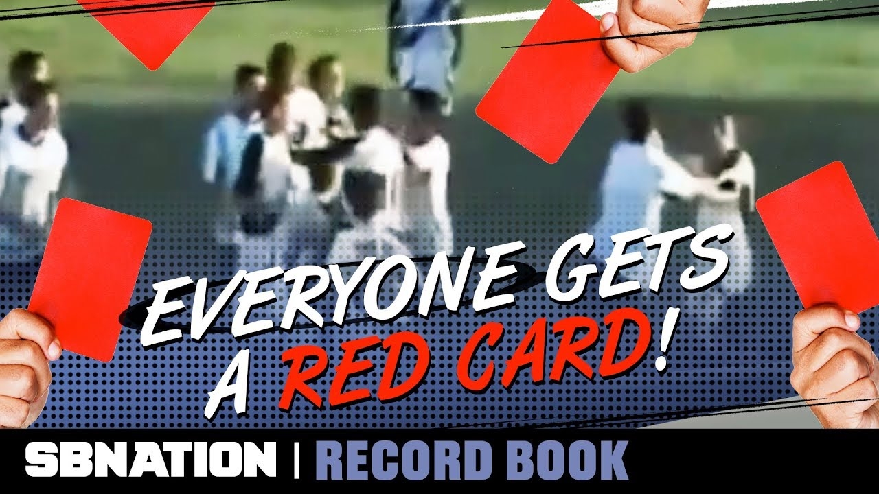 An Argentinian Match Once Had A Record 36 Red Cards Record Book YouTube