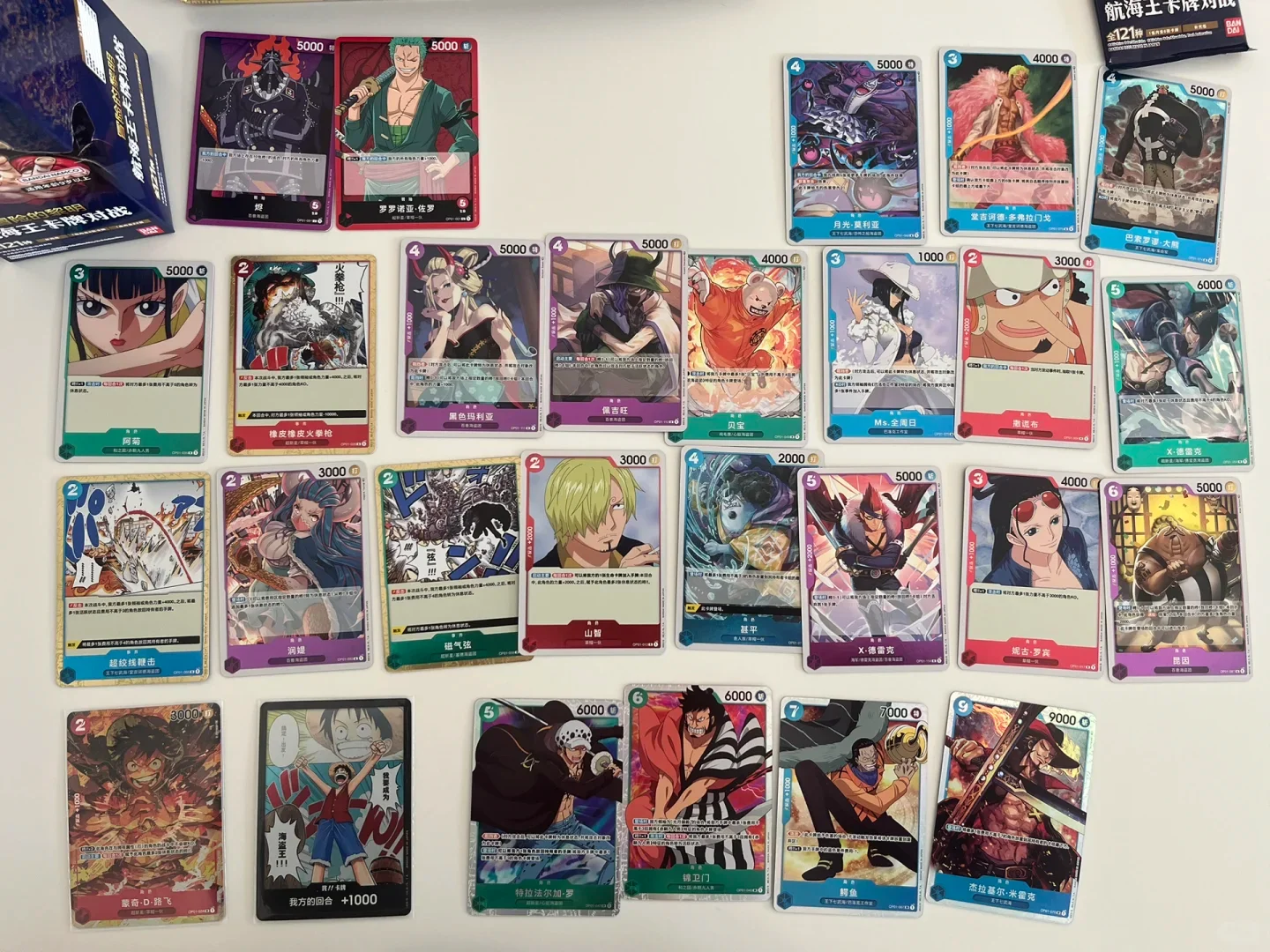 Anime TCG Original One Piece Game Chinese Card OPC 01 ONE PIECE Top Battle Trading Card Game Children s Collection Toys AliExpress