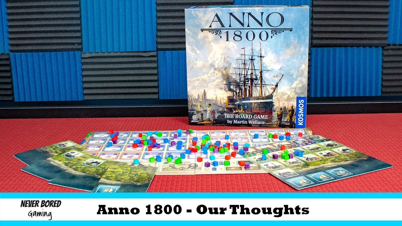 Anno 1800 Our Thoughts Board Game Review YouTube