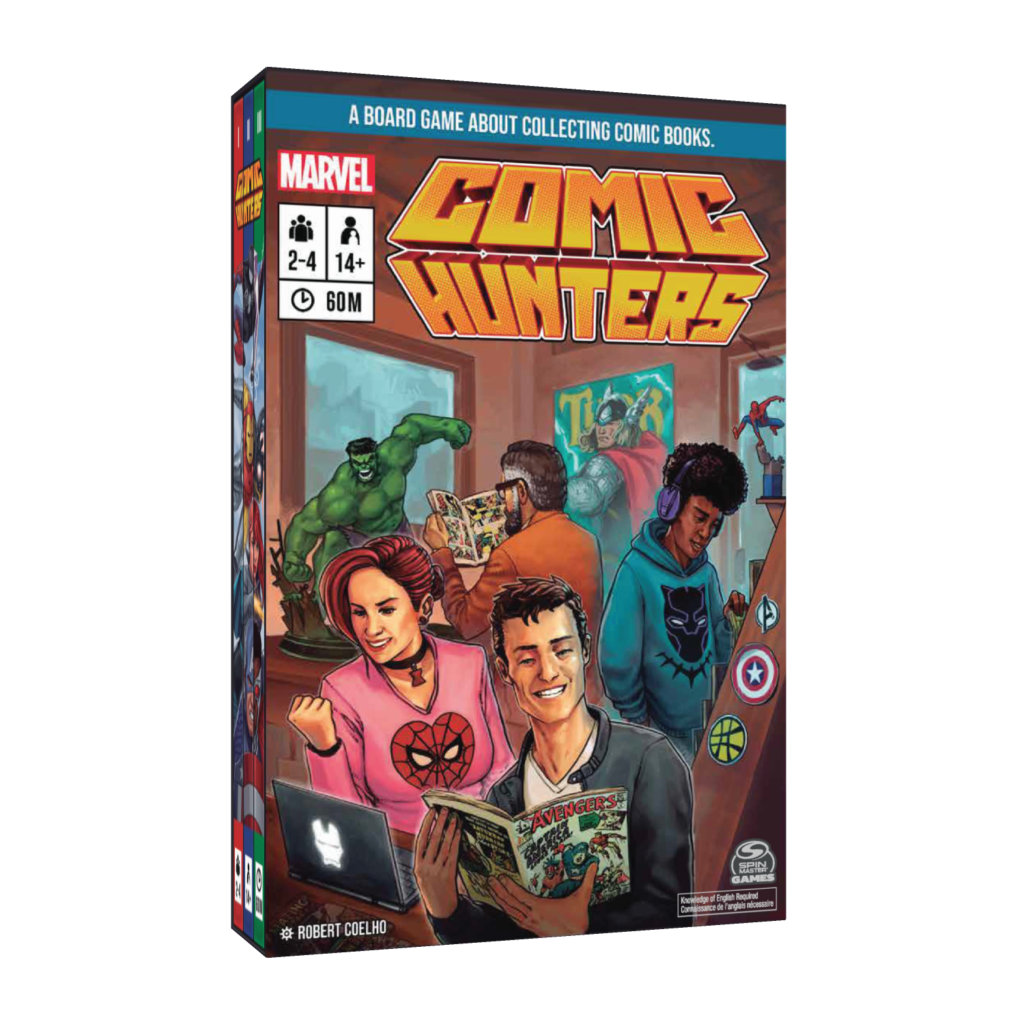 comic hunters board game