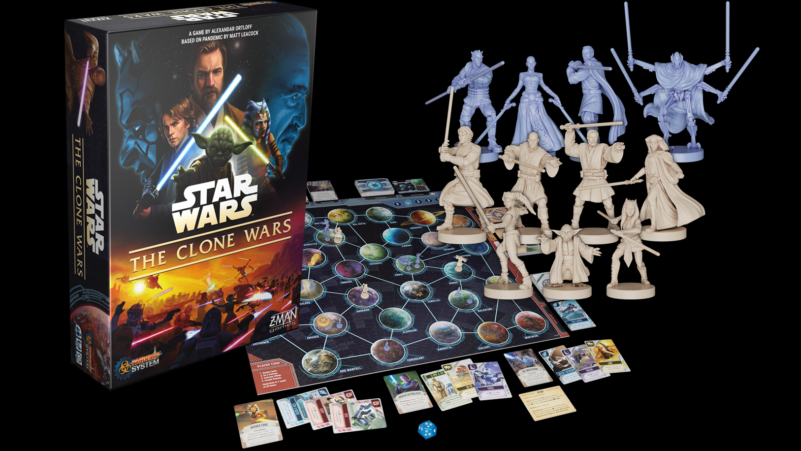 Asmodee And Z Man Games Announce Launch Of Star Wars The Clone Wars A Pandemic System Board Game Star Wars News Net