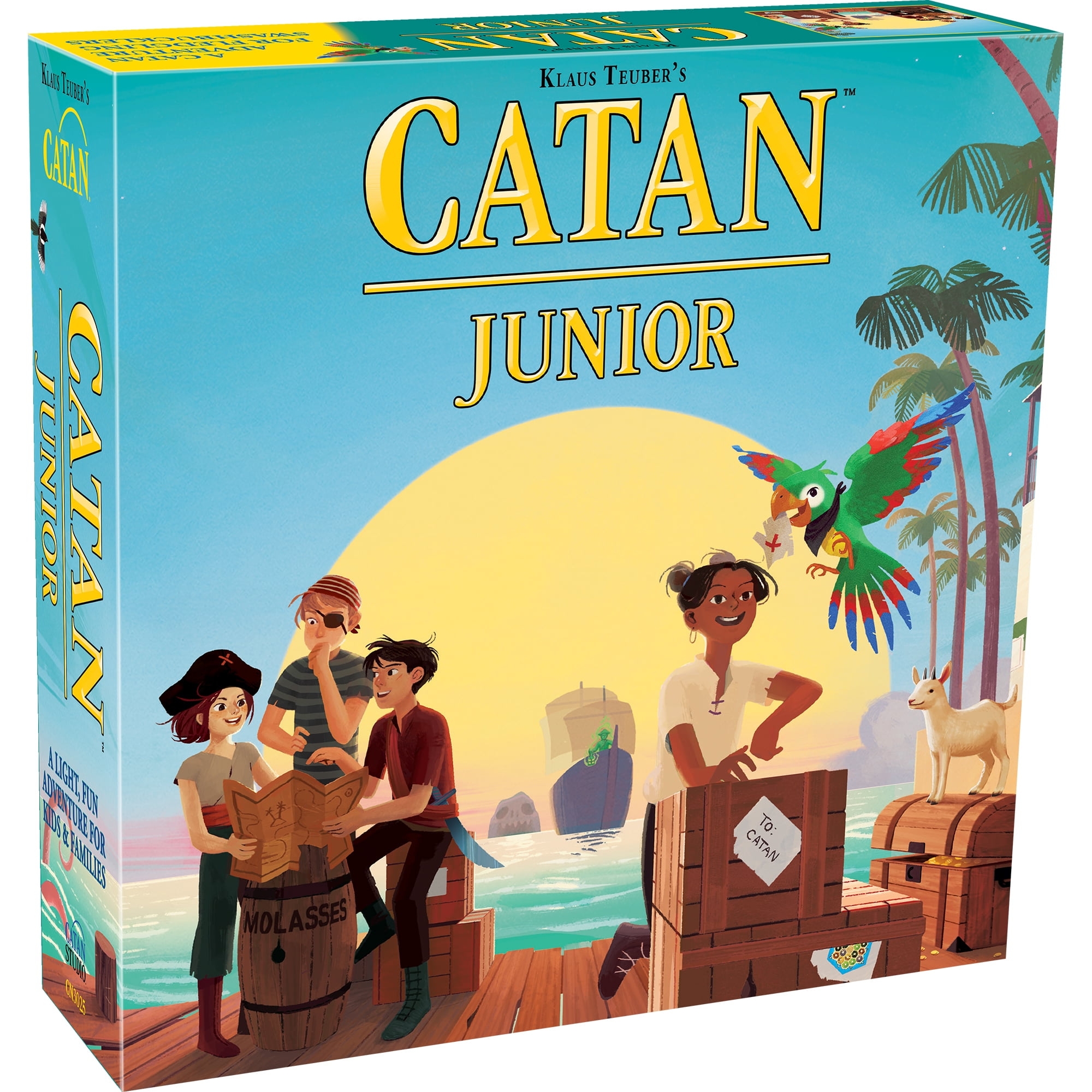 Asmodee s Catan Junior Classic Family Strategy Board Game For Kids Teens Adults Ages 6 Walmart
