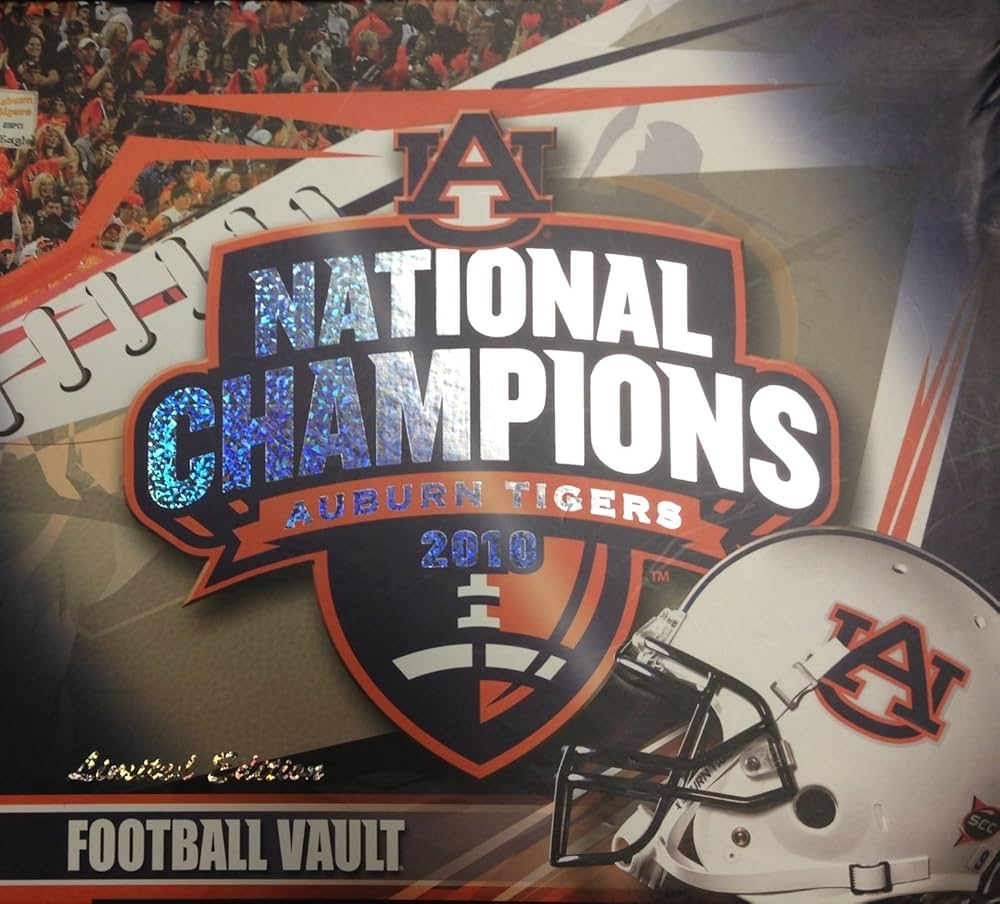 Auburn 2010 National Championship Vault Whitman Publishing 9780794833886 Amazon Books
