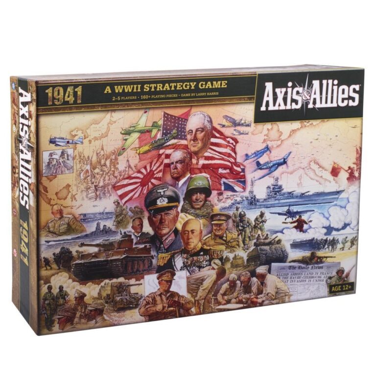 Avalon Hill Axis Allies 1941 World War II Strategy Board Game Rules Instructions Hasbro