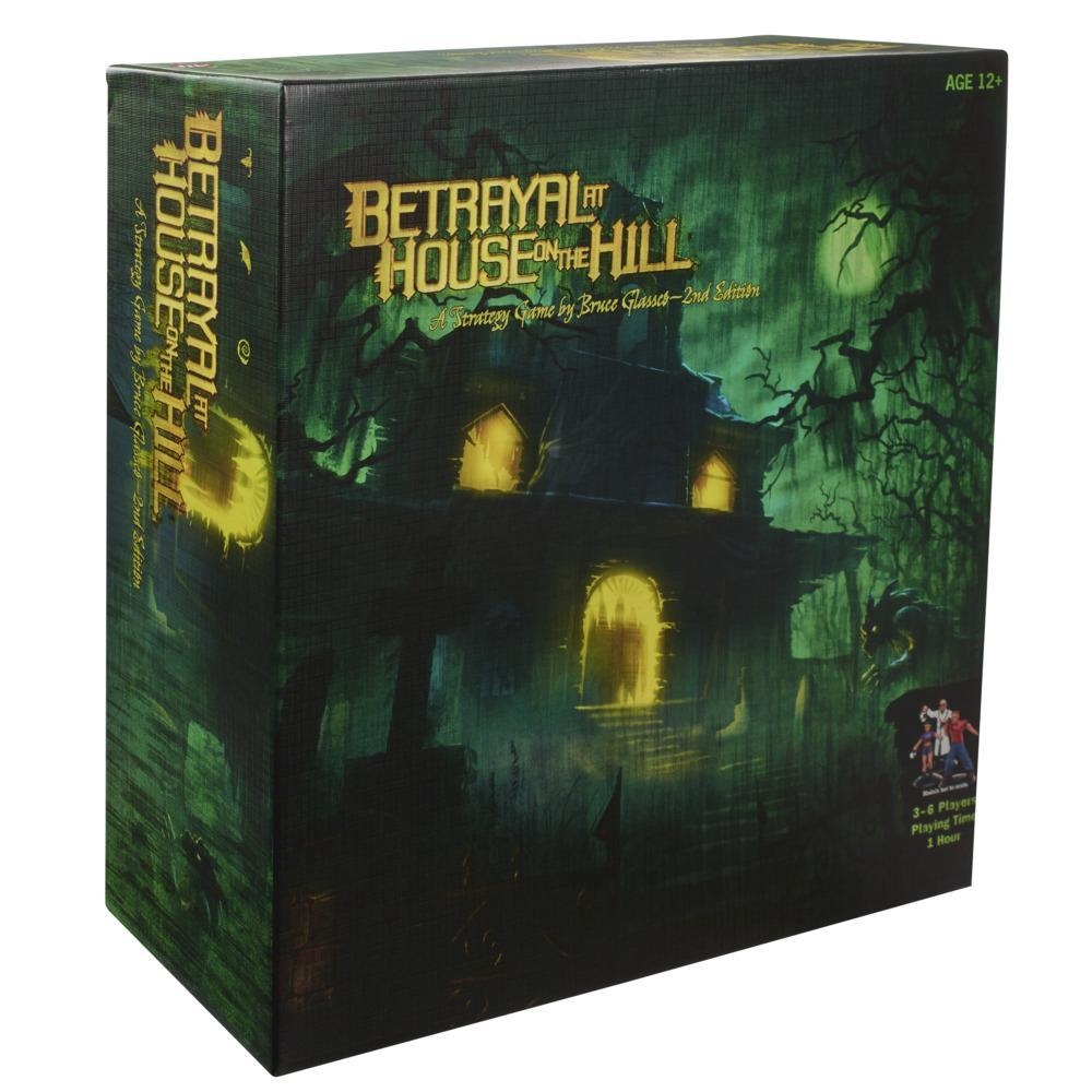 Avalon Hill Betrayal At House On The Hill Second Edition Cooperative Board Game Rules Instructions Hasbro