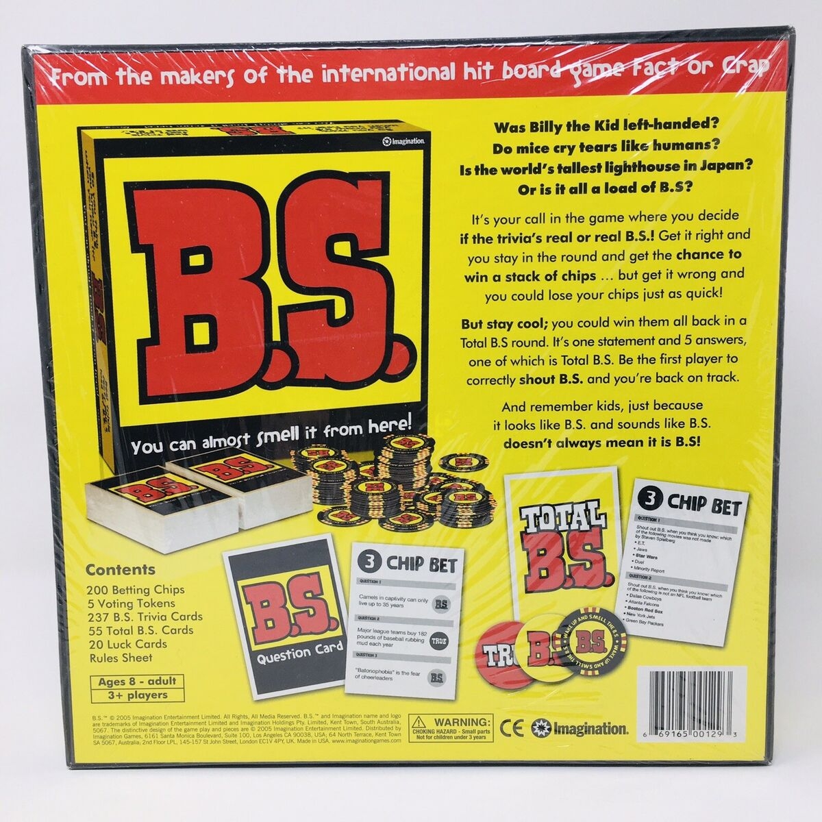 rules of bs card game
