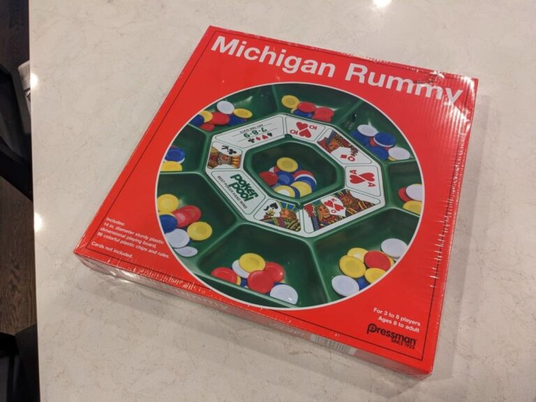 Back In The Day Michigan Rummy Meeple Mountain