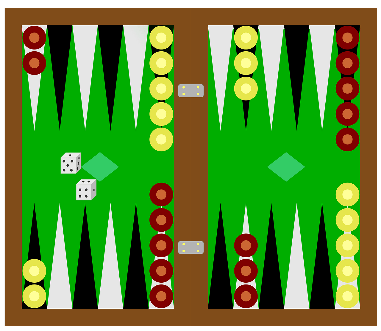 Backgammon Board Free Vector Clipart Images On Creazilla