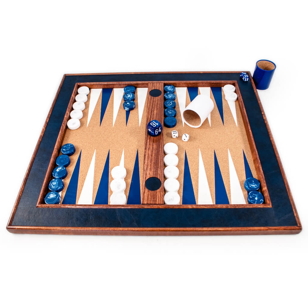 backgammon wooden board game