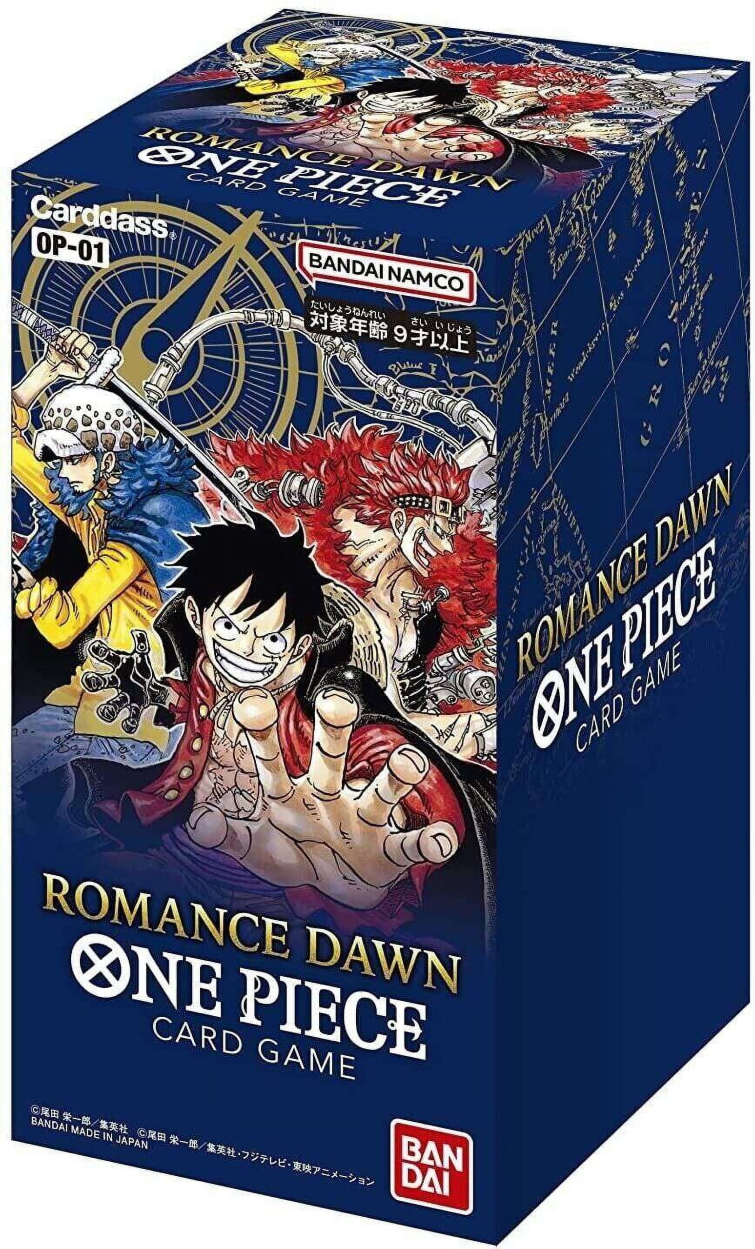 Bandai One Piece Collectible Playing Manga Trading Box Set Japanese Version Walmart