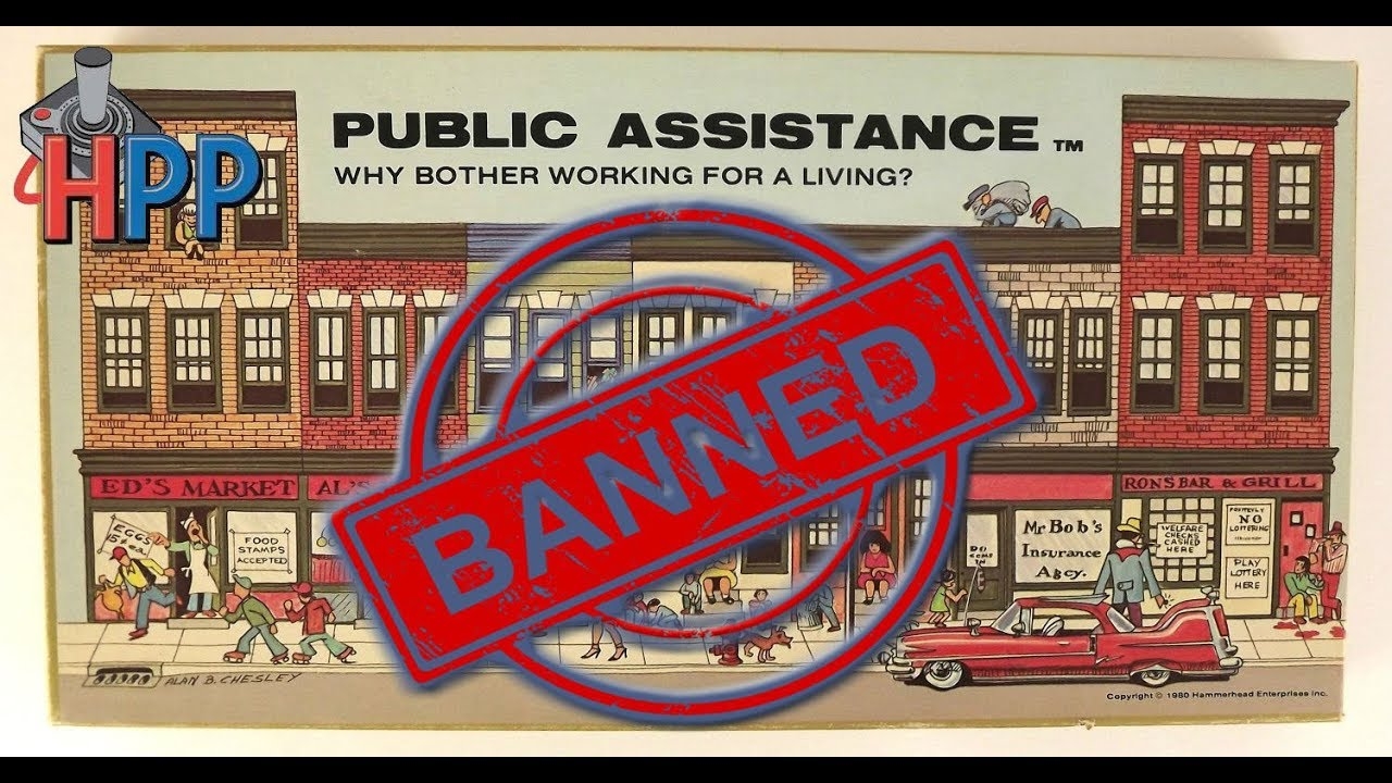 public assistance board game