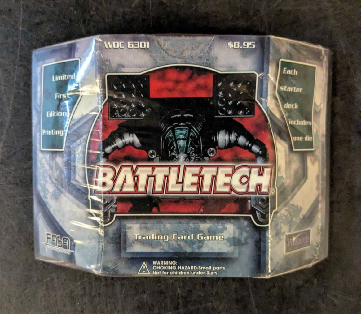 Battletech TCG Limited First Edition Starter Deck WOC 6301 FASA Sealed 2 EBay Battletech TCG Limited First Edition Starter Deck WOC 6301 FASA Sealed 2 EBay