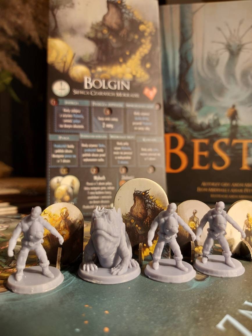 Beast Board Game Upgrade Unofficial Etsy