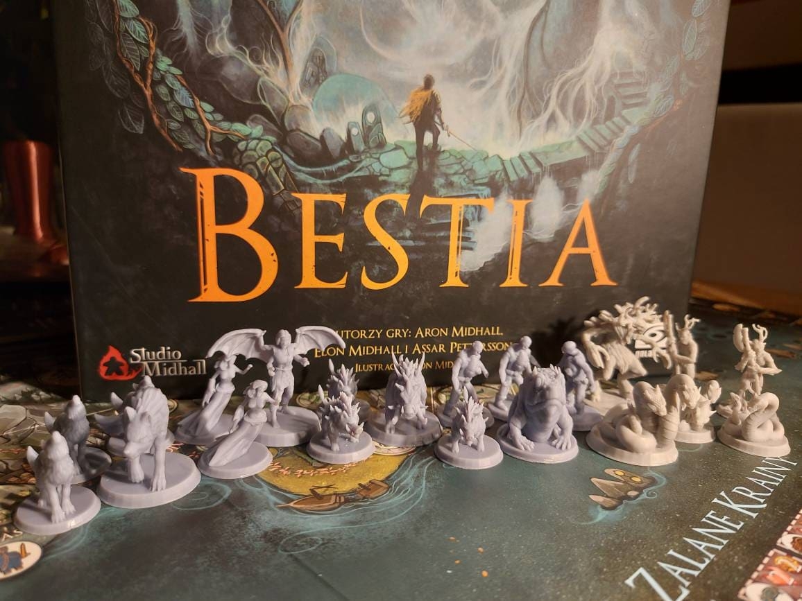 Beast Board Game Upgrade Unofficial Etsy