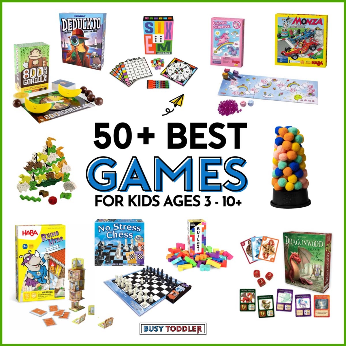 Best Board Games For Kids Busy Toddler