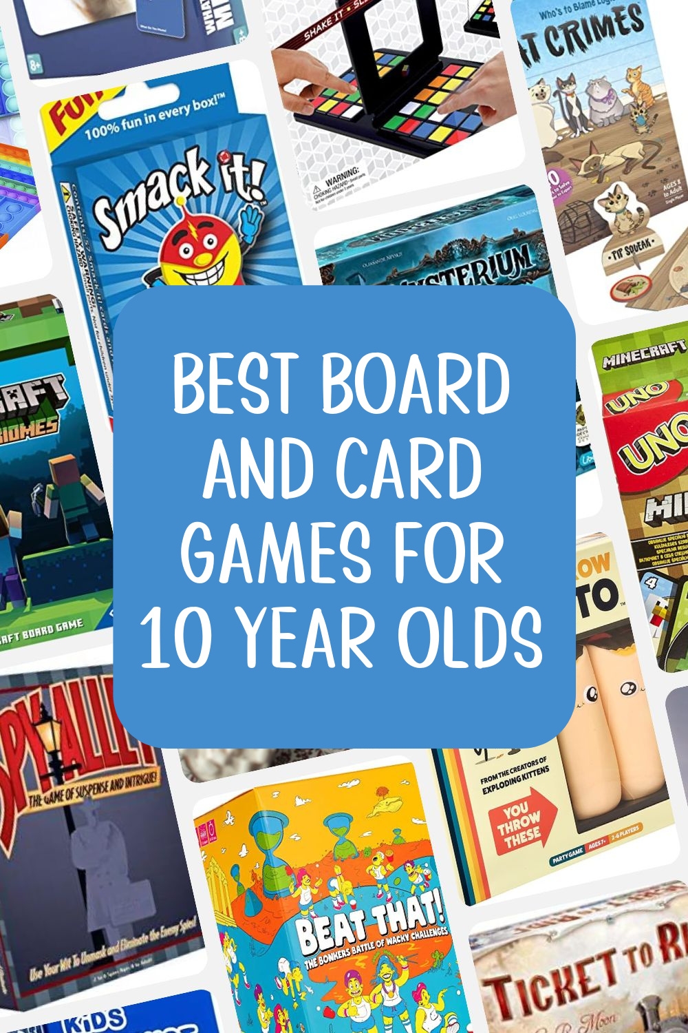 Best Card And Board Games For 10 Year Olds
