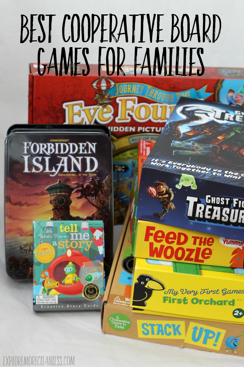 Best Cooperative Board Games For Families Explore More Clean Less