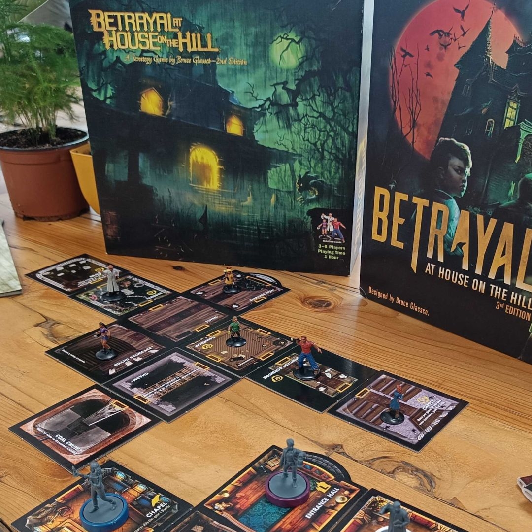 Betrayal At House On The Hill 3rd Edition Vs 2nd Edition GamesRadar 