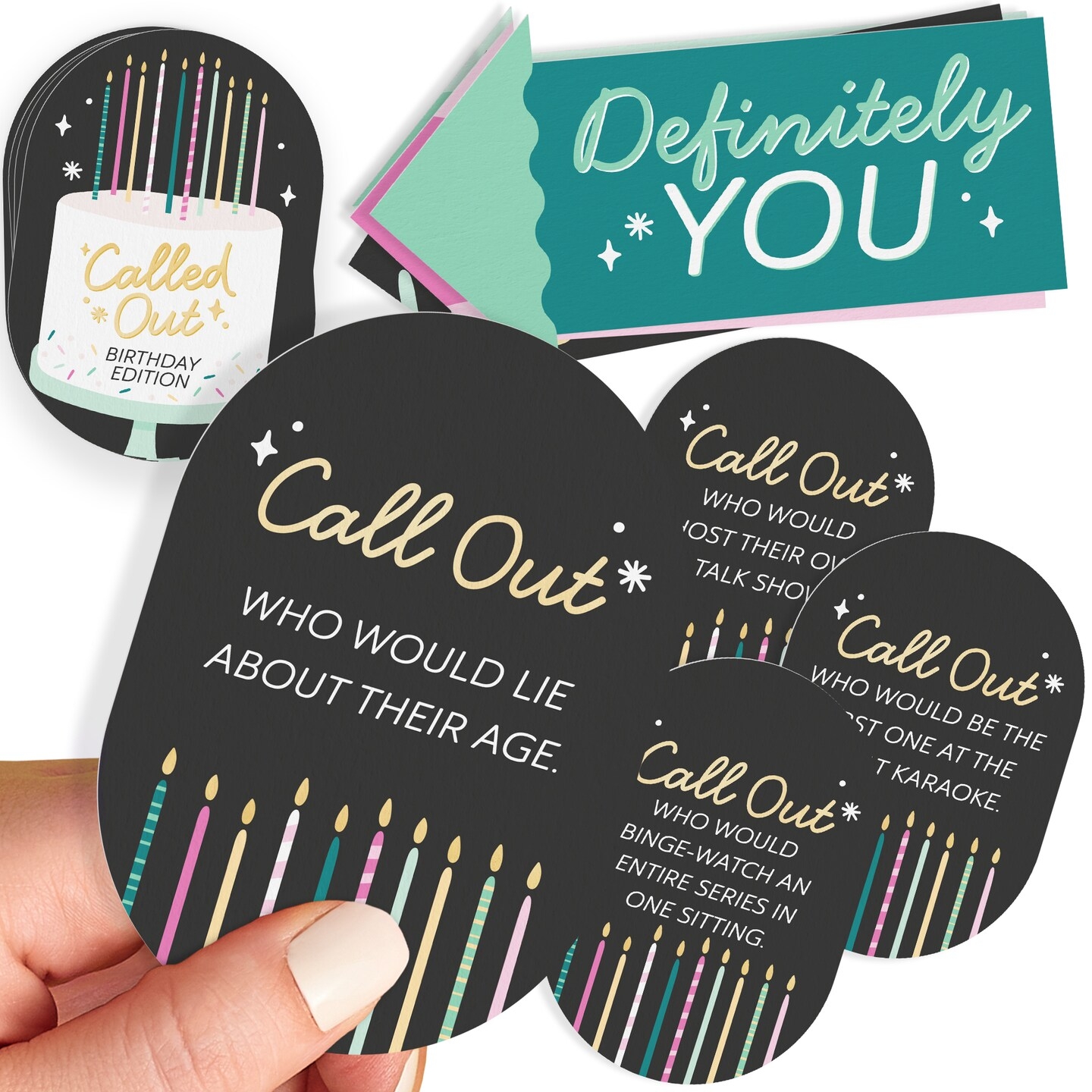 Big Dot Of Happiness Called Out Birthday Card Game Birthday Party Game Fun Party Card Games Happy Birthday Card Games 32 Cards And 10 Arrows Michaels Big Dot Of Happiness Called Out Birthday Card Game Birthday Party Game Fun Party Card Games Happy Birthday Card Games 32 Cards And 10 Arrows Michaels