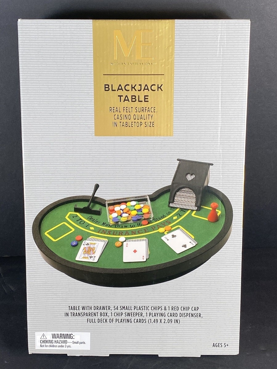 Black Jack Table Game Set EBay